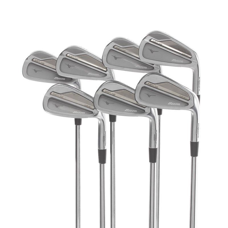 Mizuno MP-18 MMC Steel Mens Right Hand Irons 4-PW Stiff - NS-Pro 120g
