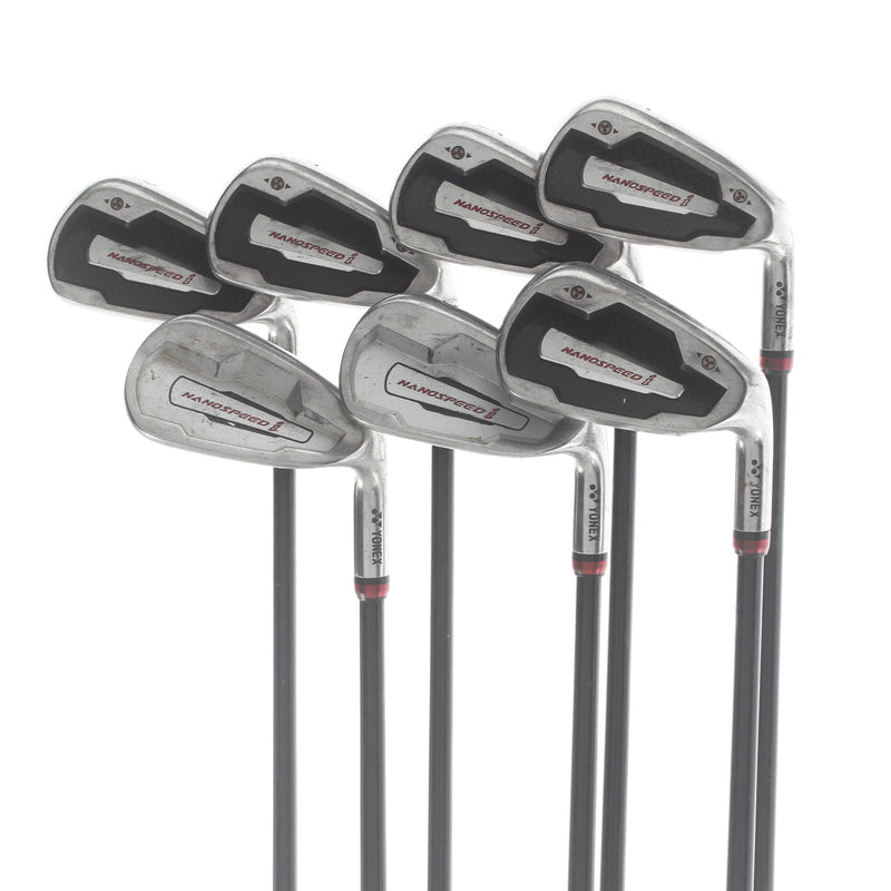 Yonex Nanospeed i Graphite Mens Right Hand Irons 5-SW Regular - Nanospeed 70g