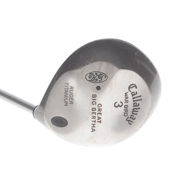 Callaway Great Big Bertha Graphite Mens Right Hand Fairway 3 Wood 15* Stiff - BB UL