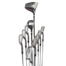 Slazenger FireSteel Clubs Set Steel Mens Right Hand Regular - Graphite/Steel