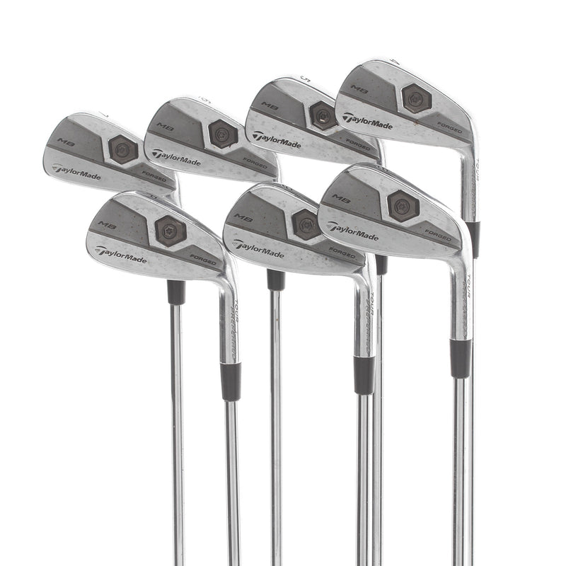 TaylorMade MB-Forged Steel Mens Right Hand Irons 4-PW Stiff - Dynamic Gold S-300