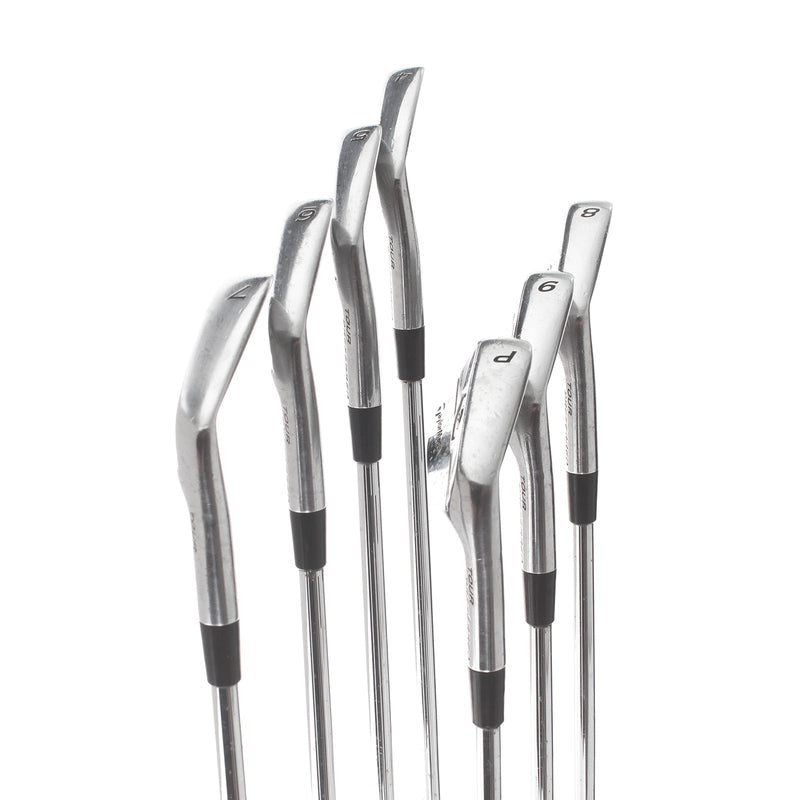 TaylorMade MB-Forged Steel Mens Right Hand Irons 4-PW Stiff - Dynamic Gold S-300