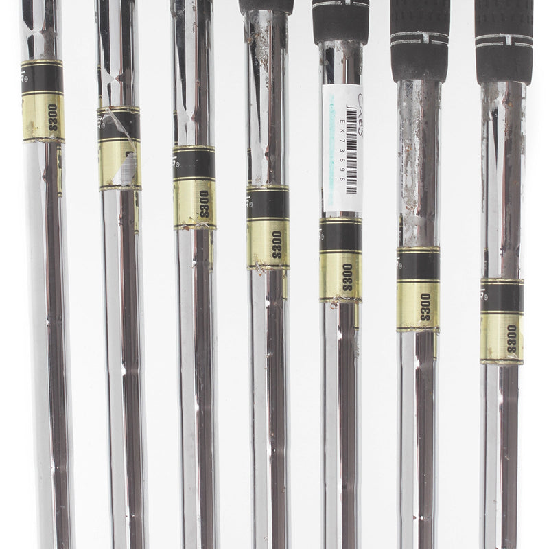 TaylorMade MB-Forged Steel Mens Right Hand Irons 4-PW Stiff - Dynamic Gold S-300