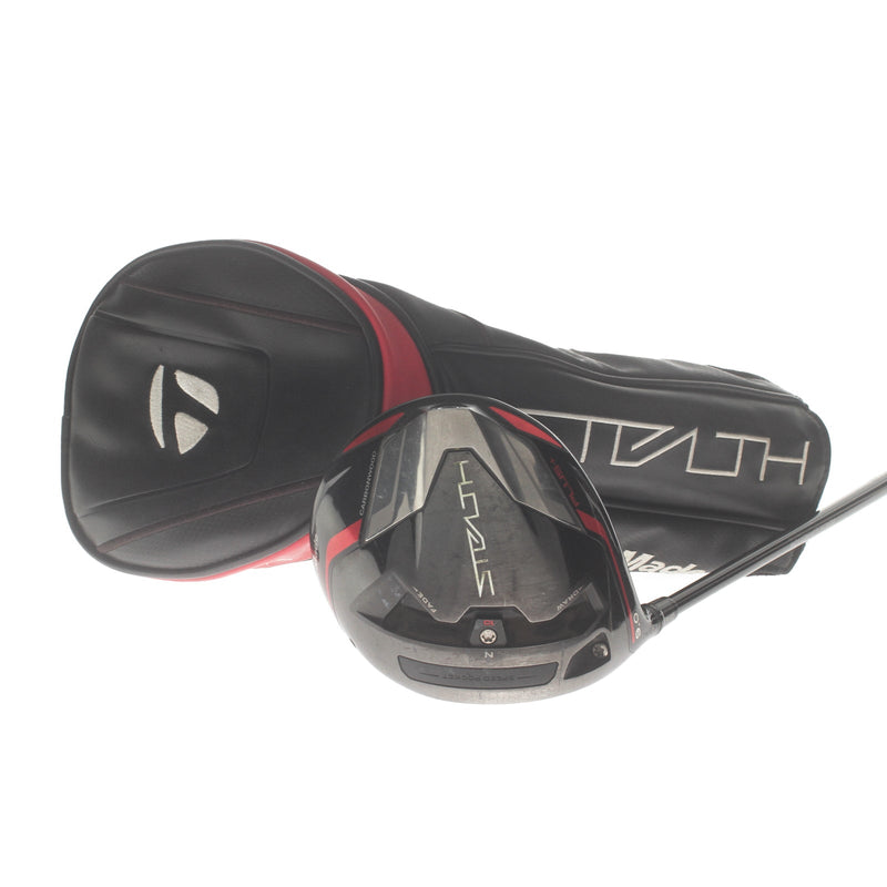 TaylorMade Stealth+ Graphite Mens Left Hand Driver 9* Stiff - Hzrdus Smoke Red 60g