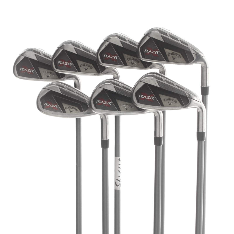 Callaway Razr X Graphite Ladies Right Hand Irons 5-SW Ladies - Callaway