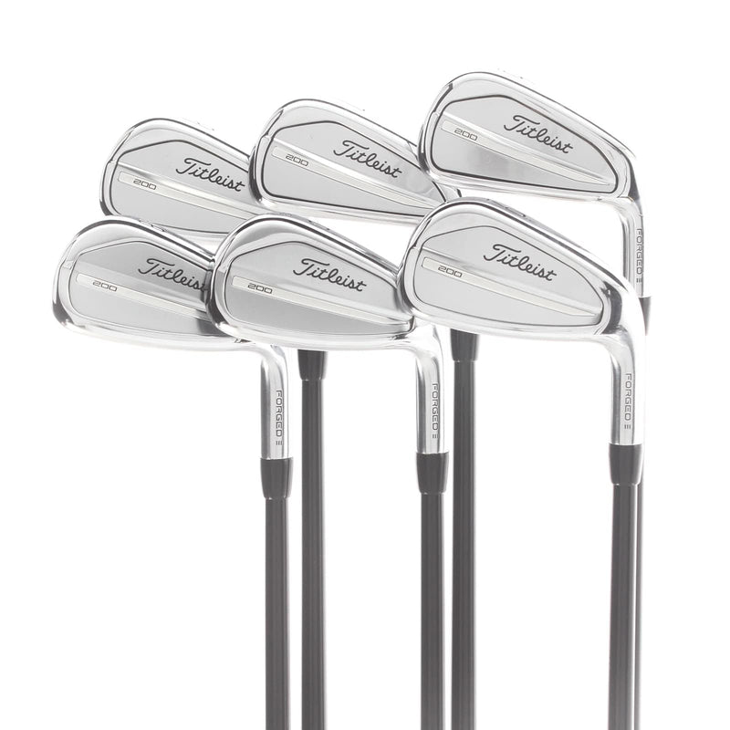 Titleist T200 Graphite Mens Right Hand Irons 6-Pw+Gw Regular - Tensei AM2 55