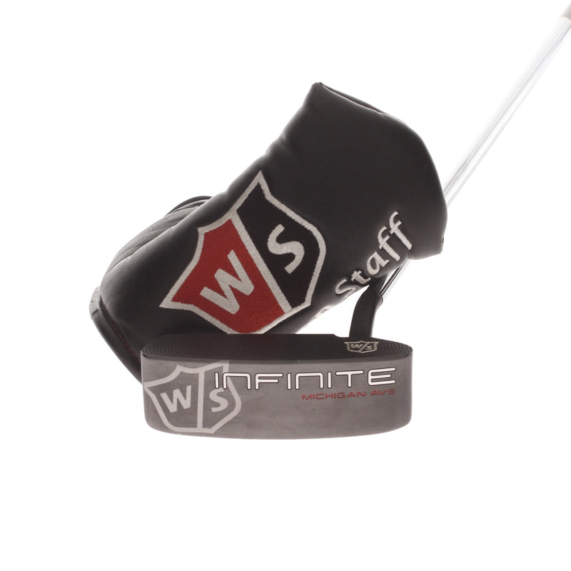 Wilson Infinite Michigan Ave Mens Right Hand Putter 34" Mallet - Wilson Infinite