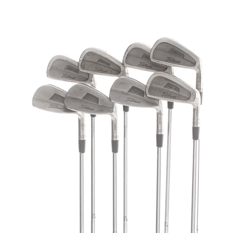 Titleist 735 Steel Mens Right Hand Iron 3-PW Stiff - Dynamic Gold S300