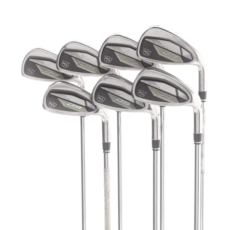 Wilson D9 Steel Mens Right Hand 5-pw-gw Uniflex - KBS Max