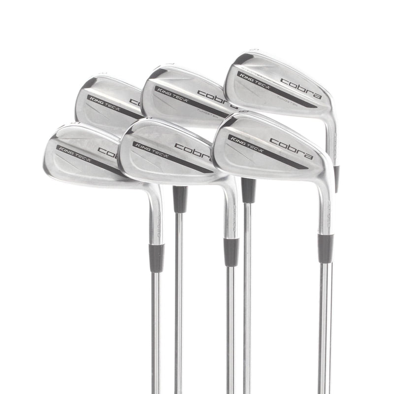 Cobra King Tec X Steel Mens Right Hand Irons 6-Pw+Gw Regular - KBS Tour Lite