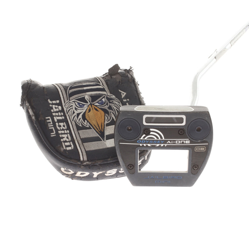 Odyssey Ai-One Jailbird Mini Mens Right Hand Putter 35" Mallet - Odyssey