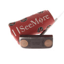 SeeMore Mini Giant Deep Flange Ladies Right Hand Putter 32" Mallet - Golf Pride Reverse Taper
