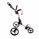 EzeGlide Compact + 3-Wheel Push/Pull Trolley - Black/Red