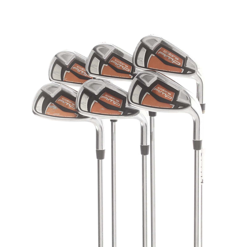 Cobra AMP Steel Mens Right Hand Irons 5-PW Regular - Dynalite 85