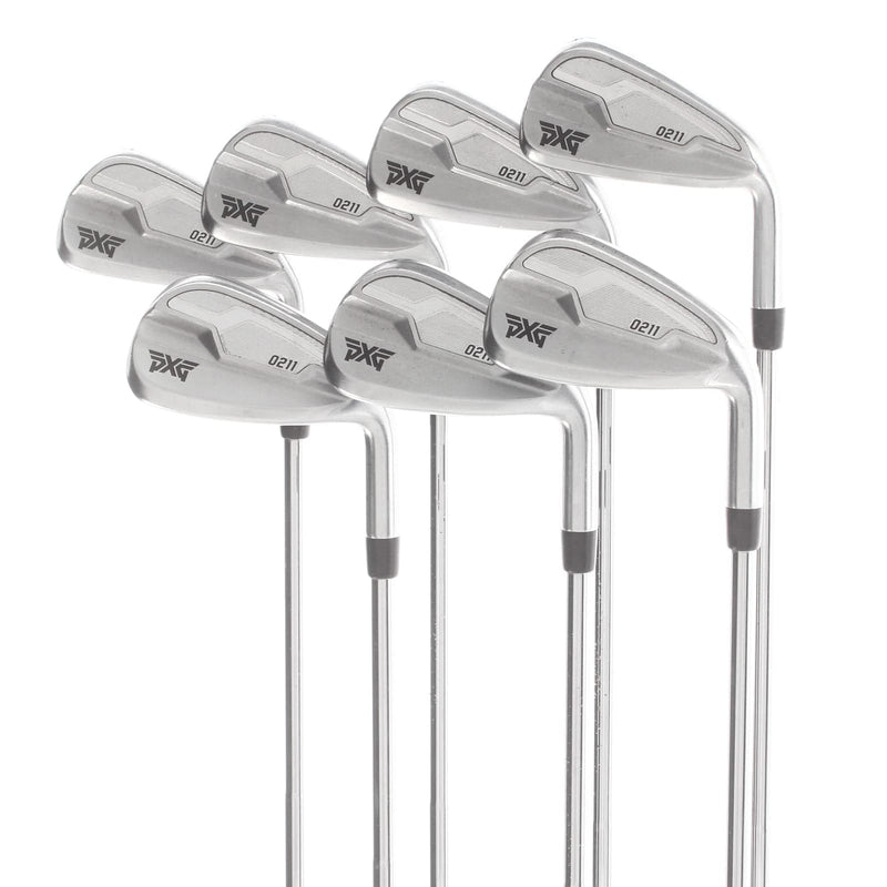 PXG 211 Steel Mens Right Hand Irons 4-PW Extra Stiff - Elevate Tour X VSS Pro