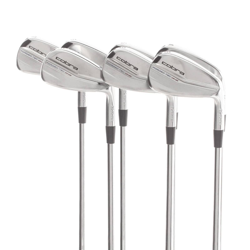 Cobra Forged tec one Steel Mens Right Hand Irons 4-PW Stiff - KBS