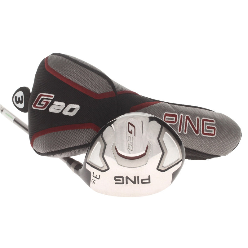 Ping G20 Graphite Mens Right Hand Fairway 3 Wood 15* Regular - Ping TFC 169