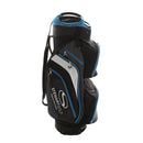 Stewart Sport Drive Cart Bag - Back/White/Blue/Grey