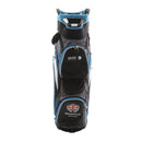 Stewart Sport Drive Cart Bag - Back/White/Blue/Grey