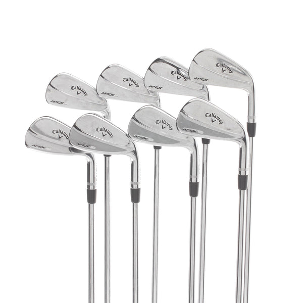Callaway Apex MB Steel Mens Right Hand Irons 3-PW, Driver Stiff - Project X Rifle