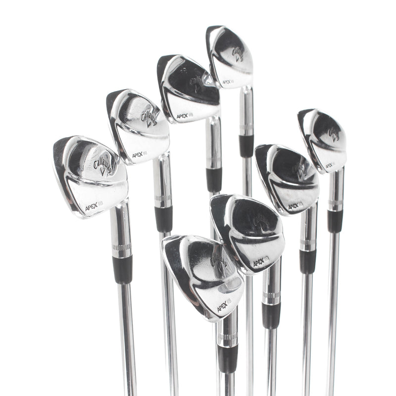 Callaway Apex MB Steel Mens Right Hand Irons 3-PW, Driver Stiff - Project X Rifle
