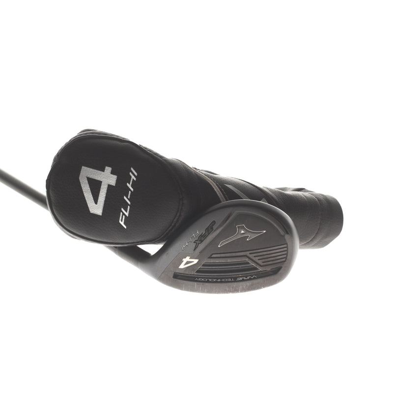 Mizuno JPX Fli Hi Graphite Mens Right Hand 4 Hybrid 22* Senior - Project X LZ 4.0