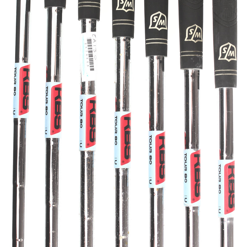 Wilson Staff D300 Steel Mens Right Hand Irons 5-SW Uniflex - KBS Tour 80