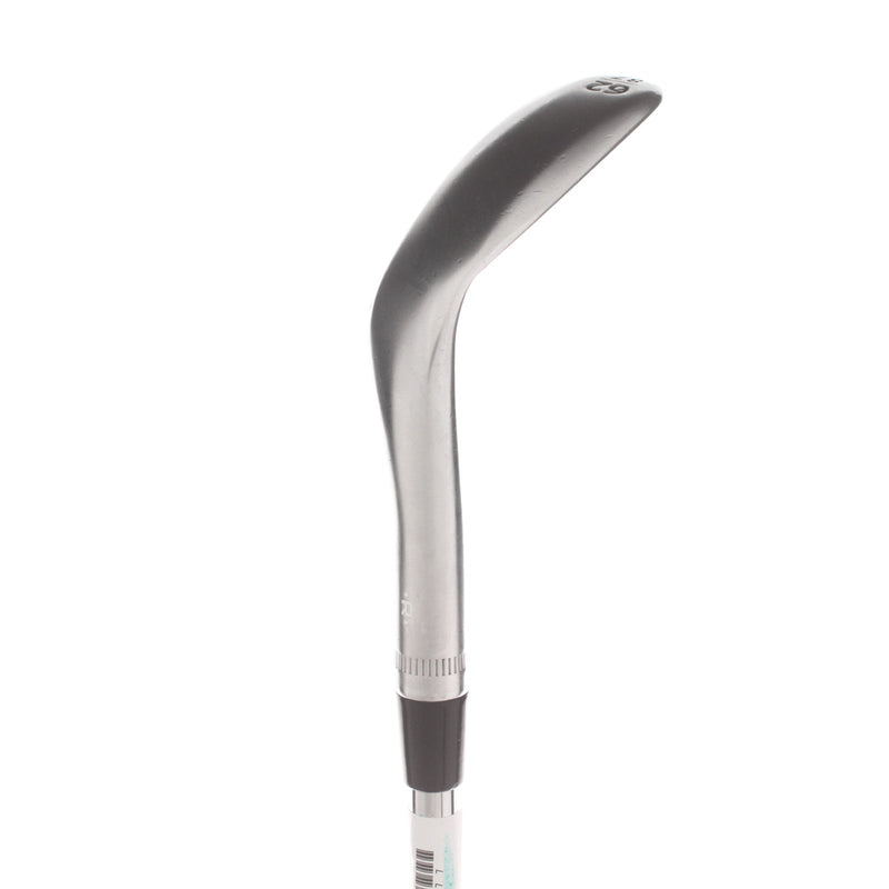 Callaway Jaws Raw Steel Mens Right Hand Lob Wedge 62* 8 Bounce Z Grind Wedge Flex - Dynamic Gold Spinner 115