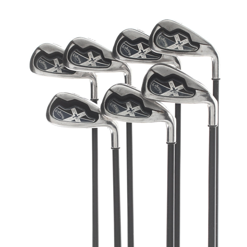 Callaway x18 Graphite Mens Right Hand Irons 4-PW Regular - Callaway