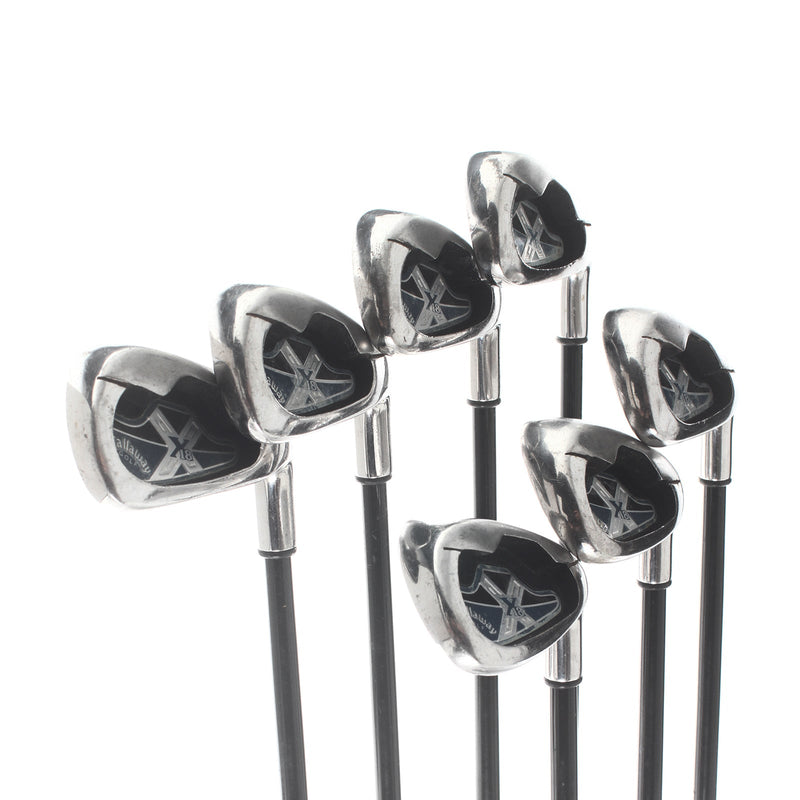 Callaway x18 Graphite Mens Right Hand Irons 4-PW Regular - Callaway