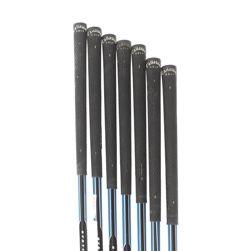 Callaway x18 Graphite Mens Right Hand Irons 4-PW Regular - Callaway