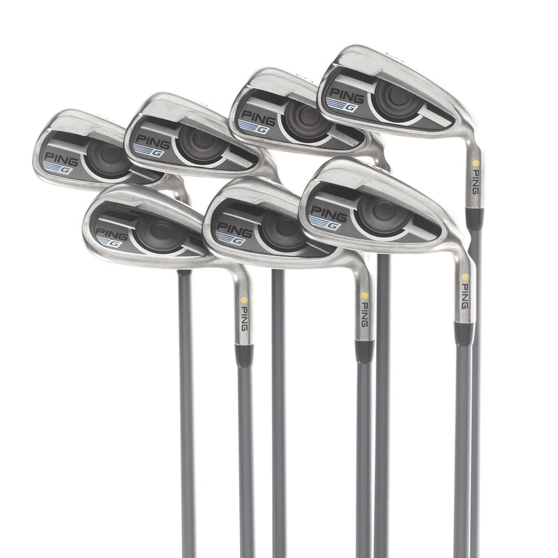 Ping G Graphite Mens Right Hand Irons 5-SW Regular - Ping CFS 70