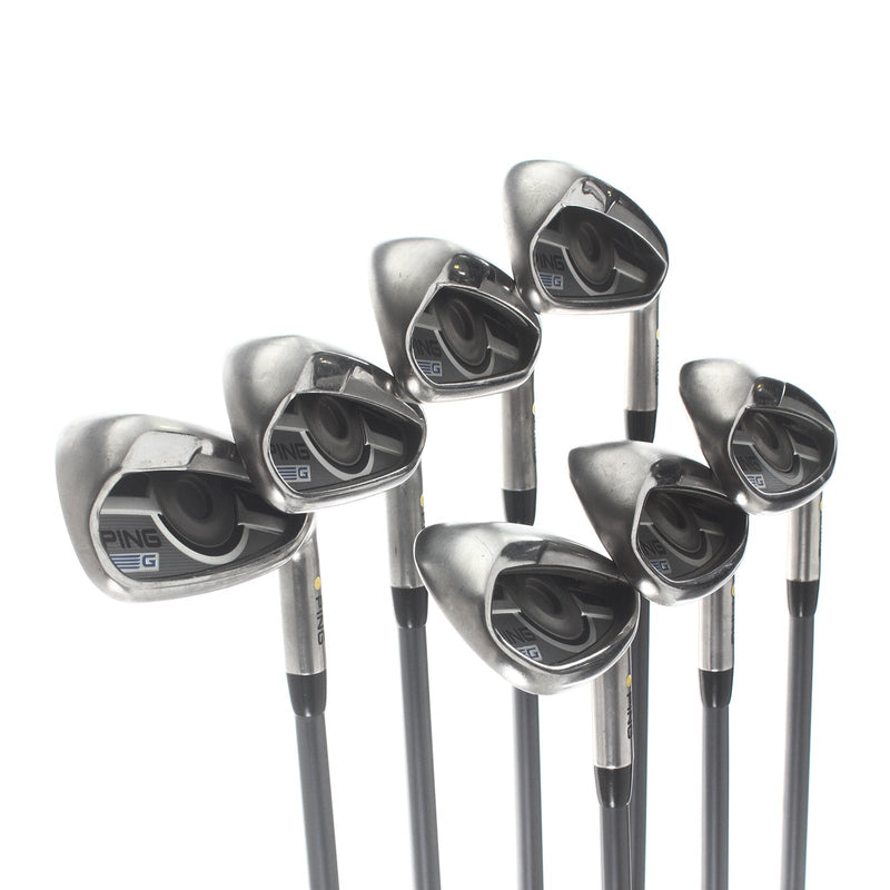 Ping G Graphite Mens Right Hand Irons 5-SW Regular - Ping CFS 70