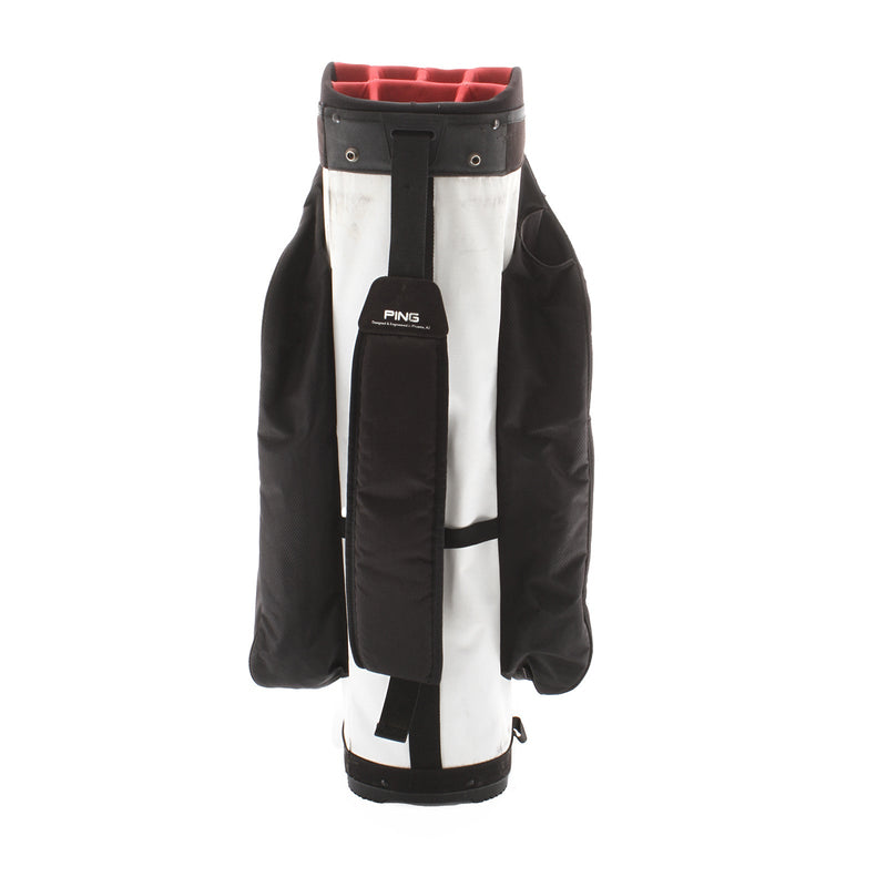 Ping Traverse Cart Bag - Black/Red/White