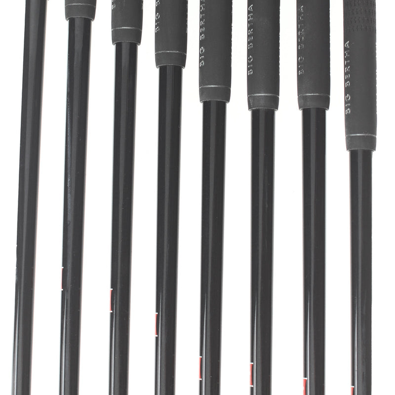Callaway Big Bertha Graphite Mens Right Hand Irons 4-SW Regular - Callaway