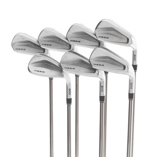 inesis 500 Graphite Mens Right Hand Irons 4-SW Regular - UST Mamiya recoil es