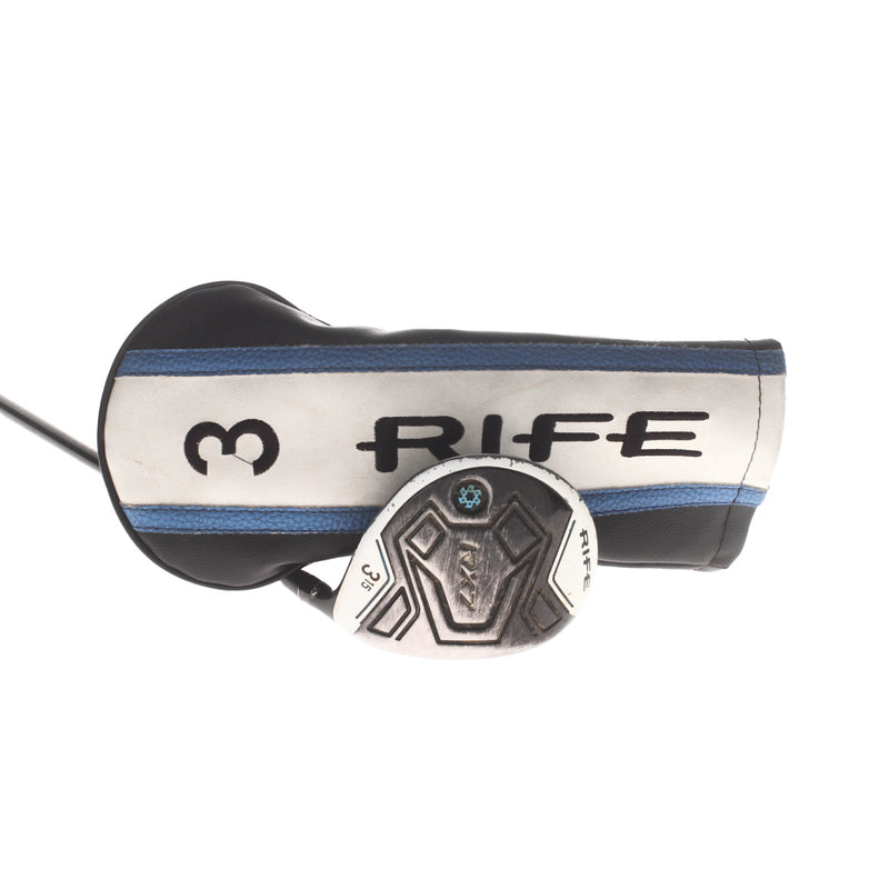 Rife RX7 Graphite Mens Right Hand Fairway 3 Wood 15* Regular - Dynaflo