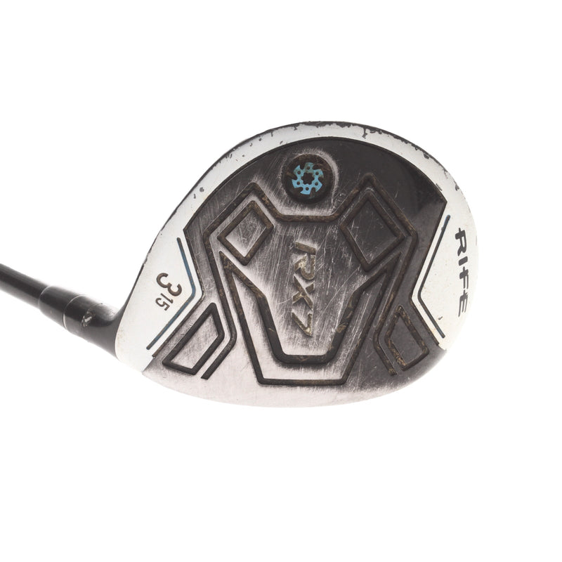 Rife RX7 Graphite Mens Right Hand Fairway 3 Wood 15* Regular - Dynaflo