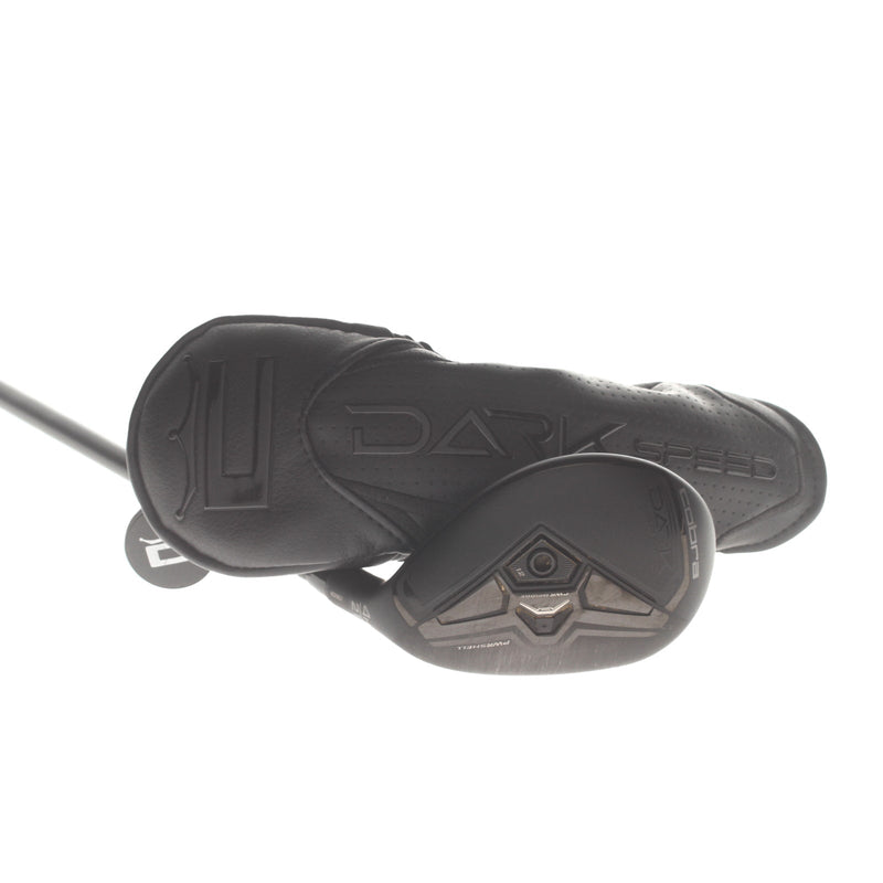 Cobra Dark Speed Graphite Mens Right Hand 4 Hybrid 21* Regular - KBS PGI