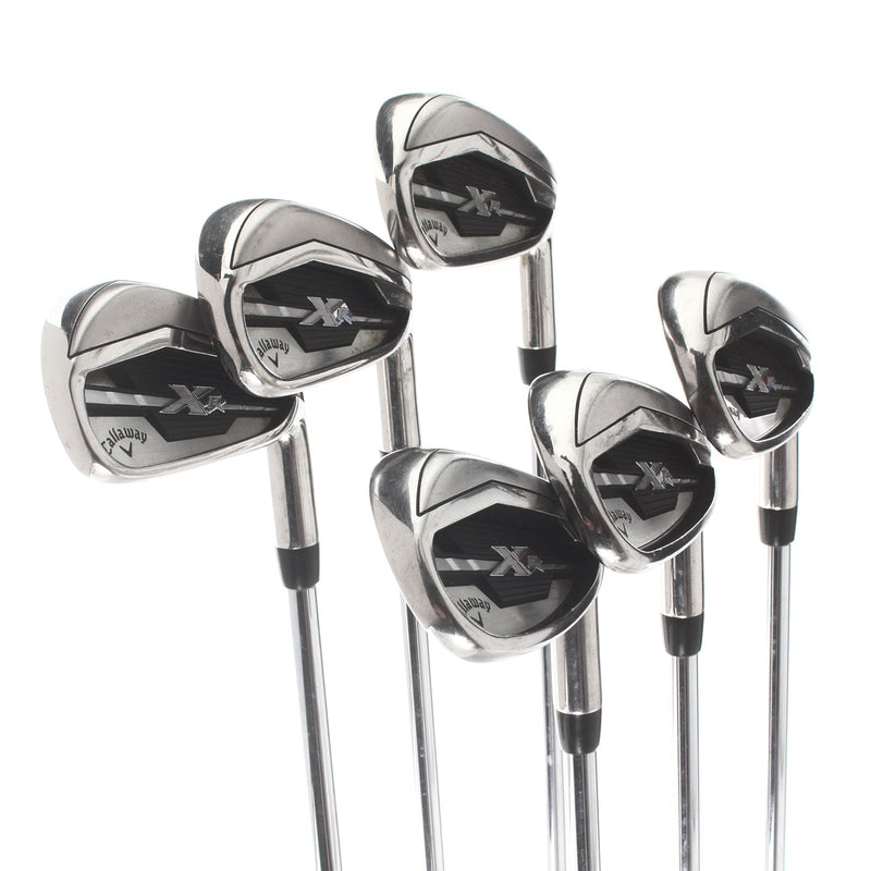Callaway XR Steel Mens Right Hand Irons 5-PW Regular - Dynamic Gold