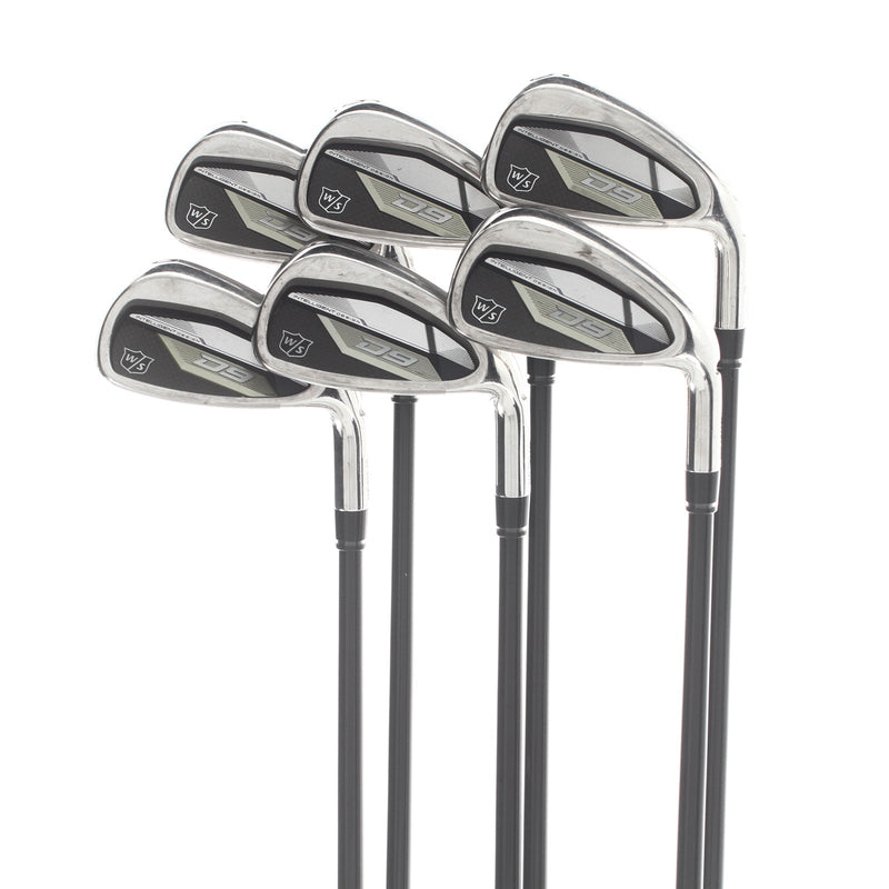 Wilson D9 Graphite Mens Right Hand Irons 5-PW Regular - Tensei White 60