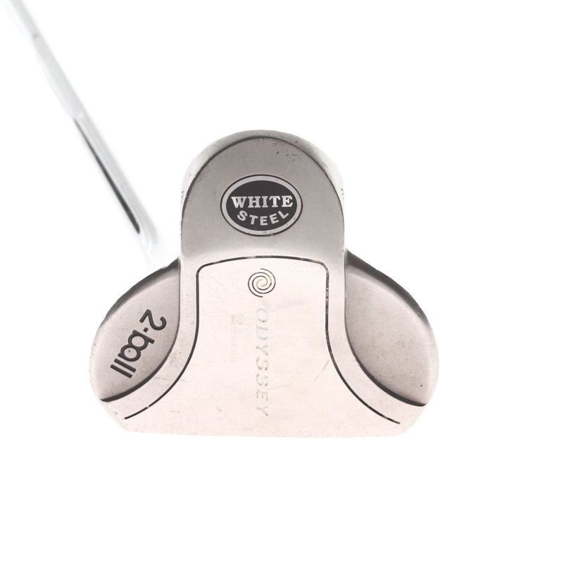 Odyssey White Steel Mens Right Hand Putter 35" Mallet Odyssey - odyssey
