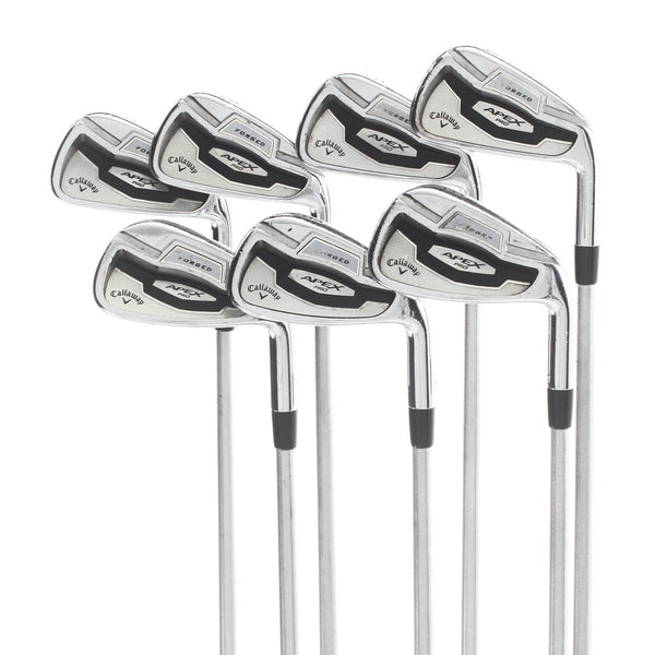 Callaway Apex Pro 16 Pro Steel/Graphite Mens Right Hand Irons 4-PW Extra Stiff - KBS Tour C-Taper