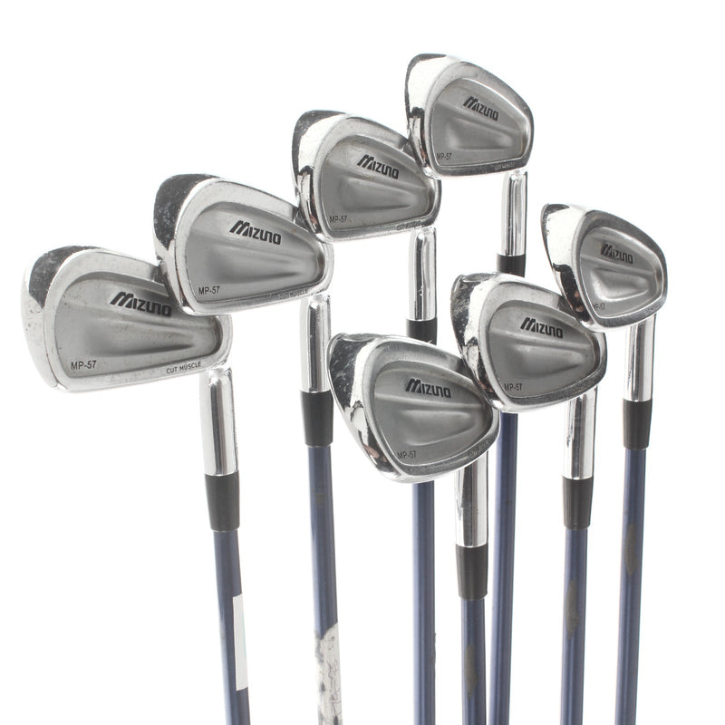 Mizuno MP-57 Graphite Mens Right Hand Irons 4-PW Stiff - Exsar Graphite