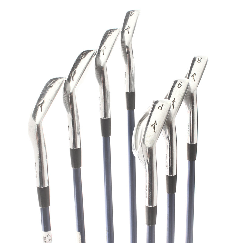 Mizuno MP-57 Graphite Mens Right Hand Irons 4-PW Stiff - Exsar Graphite