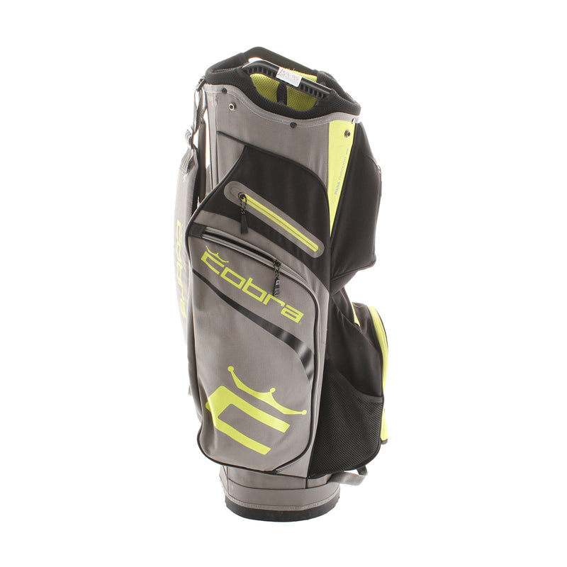 Cobra Cart Cart Bag - Gray/Yellow