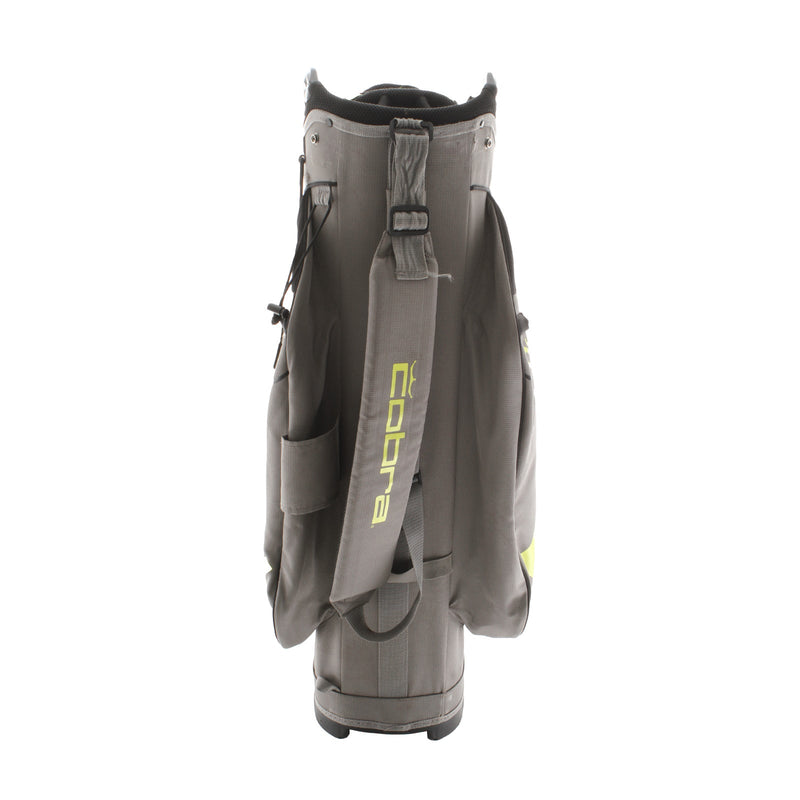 Cobra Cart Cart Bag - Gray/Yellow
