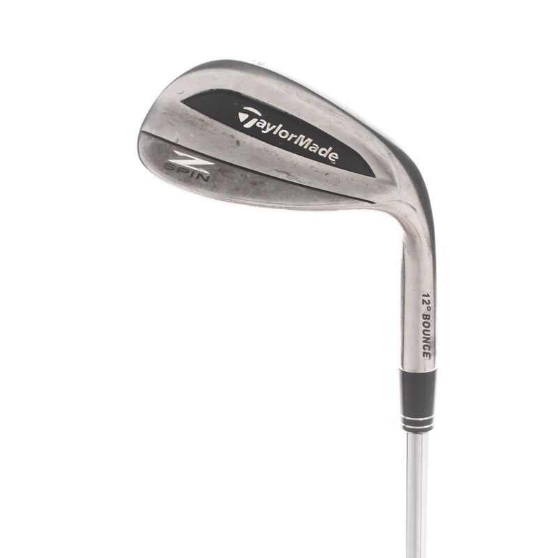 TaylorMade Z-Spin Steel Mens Right Hand Sand Wedge 56* 10 Bounce S Grind Wedge Flex - Taylor Made Steel