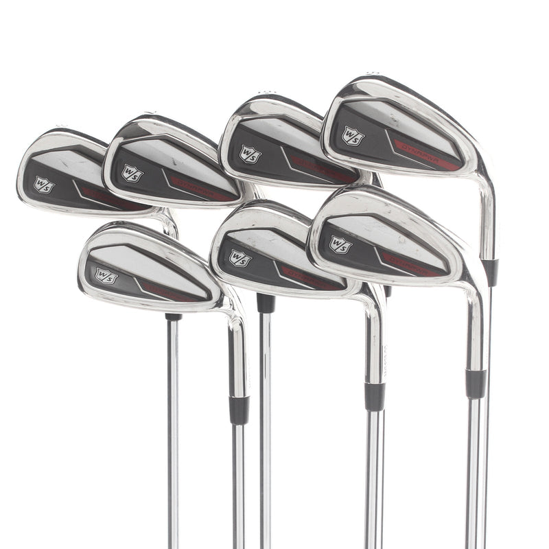 Wilson Dynapwr Steel Mens Right Hand Irons 5-SW Regular - Denali 5.5 70g