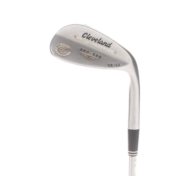 Cleveland REG 558 Steel Mens Right Hand Lob Wedge 58* 12 Bounce S Grind Wedge Flex - Tour Concept